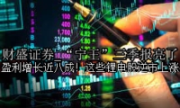 “宁王”三季报亮了 盈利增长近八成！这些锂电股逆市上涨